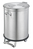 SARO Abfallbehälter Modell ME105 105 Liter - Edelstahl-Abfallbehälter auf