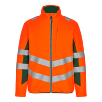Safety Steppjacke - L - Orange/Grün - Orange/Grün | L: Detailansicht 1