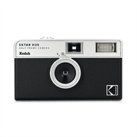 Kodak Ektar H35 Analog Kamera schwarz, 35mm Film, 22mm, F9.5, Blitz