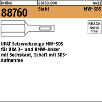 ART 88760 UPAT-Setzwerkzeug MW-SDS f. Sechsk. M 8 - M 16 VE=S