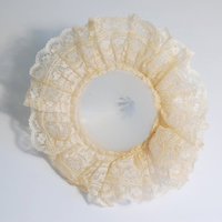 Bouquet Holder: Lace: 17.5cm: Pack of 12: Cream