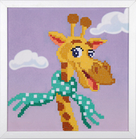 Diamond Painting Kit with Frame: Giraffe