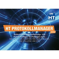 Protokollsoftware HT-VDE Messgeräte 2002070