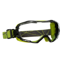 3M GG6001SGAF-GRN GoggleGear™ 6000 Vollsichtbrille, grüner Rahmen, PC-Scheibe kl