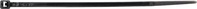 NORDWEST Handel AG Opaska zaciskowa kabli długość 580 mm, szerokość 12,7 mm poliamid czarny stabili