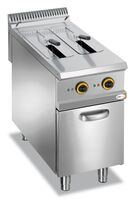 cookmax Elektro-Fritteuse, 2x 8 l,