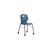 Titan Arc Mobile Four Leg Chair Size 6 Steel Blue KF77837