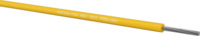 mPPE-Schaltlitze, halogenfrei, UL-Style 11028, 0,56 mm², AWG 20, gelb, Außen-Ø 1
