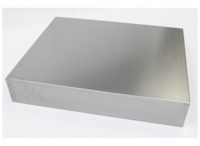 Aluminium Gehäuse, (L x B x H) 432 x 356 x 76 mm, natur, 1444-17143