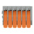 Leiterplattenklemme, 6-polig, RM 3.5 mm, 1,5 mm², 10 A, Push-in Käfigklemme, gra