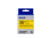Epson LK-7YBVN címkeszalag Black/Yellow 36mm szalag(7m)