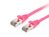 Cat.6 S/Ftp Patch Cable, 10M, , Pink ,