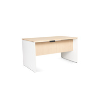 Rocada mesa de oficina serie work 140x80 blanco / haya