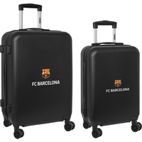 SET 2 TROLLEYS CABINA 20"+ MEDIANO 24" F.C.BARCELONA 3ª EQUIPACION