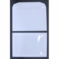 Werbefensterhüllen C4 120g/qm gummiert Sonderfenster VE=250 Stück