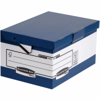 Klappdeckelbox Ergo-Stor Maxi BxHxT 39x31x56cm blau/weiß