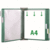 Erweiterungswandelement A4 grau inkl. 10 Sichttafeln grün