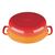 Vogue Oval Casserole Dish in Orange Cast Iron 5Ltr 110(H) x 243(W) x 295(D)mm