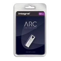 INTEGRAL Clé USB 2.0 Métal ARC 32Go INFD32GBARC