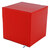 Lagerungswürfel Stufenlagerungswürfel Bandscheibenwürfel Sitzwürfel 40x40x40 cm, Rot