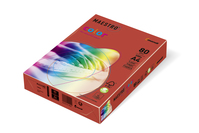 Kopierpapier Maestro Color Intensiv, korallenrot, A4, 80 g/m²