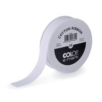Produktbild COLOP Cotton Ribbon white, 25 mm x 25 m