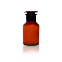 Steilbrust-Weithalsstandflaschen Kalk-Soda-Glas Braunglas | Nennvolumen: 1000 ml