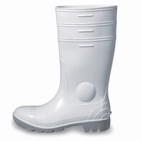 Sicherheitsstiefel hoch PVC | Farbe: weiss