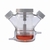 Spinnerflasche mit zwei Seitenhälsen und Wassermantel Celstir® | Volumen ml: 125
