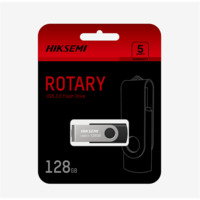 HIKSEMI 8GB M200S "Rotary" USB 2.0 Szürke-Fekete (HIKVISION) Pendrive