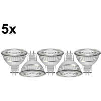 LED SMD Reflektorlampe GU5.3, MR16, 3,5W, 345lm, 2700K, IP20, 36°, 5 Set