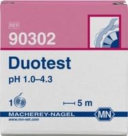 1,0 ... 4,3pH Papier indicateur de pH Duotest