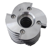 Zubehör für Schneidmühle CM100M1 | Typ: 6-Scheiben-Rotor für mittelharte elastische und leichte Proben Edelstahl