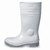Safety boot long PVC Colour white