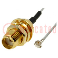 Cable-adapter; 100mm; IPX,SMA