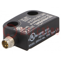 Safety switch: magnetic; BNS 260; NC x2; IP67; Electr.connect: M8
