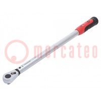Wrench; torque; 584mm; 60÷340Nm; Mounting: 1/2"; PROLINE HD