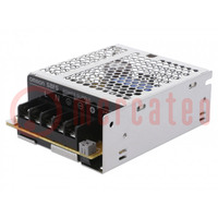 Power supply: switched-mode; for building in; 25W; 12VDC; 2.1A