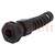 Cable gland; with strain relief; PG7; IP66,IP68; polyamide; black