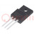 Diode: rectifying; THT; 400V; 10Ax2; tube; Ifsm: 150A; TO220FP; 35W