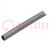 Protective tube; Size: 9; galvanised steel; -100÷300°C; Øint: 9mm