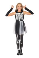 Costume squelette - enfant fille - 10/12 ans