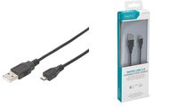 DIGITUS USB 2.0 Anschlusskabel, USB-A - Micro USB-B, 1,0 m (11006521)