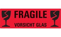 AVERY Zweckform Hinweisetikett "Vorsicht Glas", 119 x 38 mm (7203050)