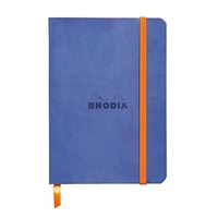 RHODIARAMA ZAFIRO - CUADERNO FLEXIBLE (105 X 148, 72 HOJAS, 90 G/M2, A RAYAS, 2 UNIDADES)