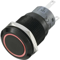 BOUTON-POUSSOIR ANTIVANDALISME TRU COMPONENTS LAS1-AGQ-11E/R 702165 250 V/AC 5 A 1 X OFF/(ON) IP67 À RAPPEL 1 PC(S)