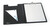DURABLE Cartella portablocco, con banda ferma-blocco, tasca interna, f.to A4, nero