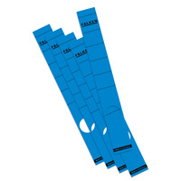 Ordnerrückenschild, sk, lang/schmal, 36 x 290 mm, blau, Polybeutel mit 10 Stück