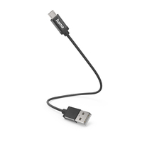 Hama 00201583 USB kábel 0,2 M USB 2.0 USB A Micro-USB A Fekete