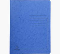 Exacompta 240222E fichier Carton comprimé Bleu A4